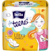 Гігієнічні прокладки для критичних днів Bella for Teens Ultra Energy, 10 шт