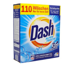 Порошок для прання, універсальний Dash Alpen Frische 110 прань 5.5 кг