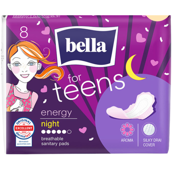 Прокладки гігієнічні Bella for Teens Energy Night 8 шт