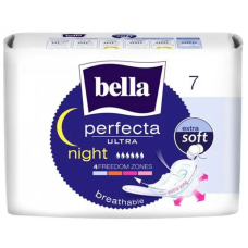 Гігієнічні прокладки Bella Perfecta Ultra NIGHT Extra Soft, 6 крапель (7шт.)