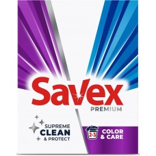 Пральний порошок для кольорових тканин Savex Premium Color&Care, автомат, 400 г