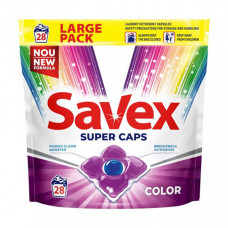 Капсули для прання Savex Super Caps Color, 28 циклів прання, 28 шт