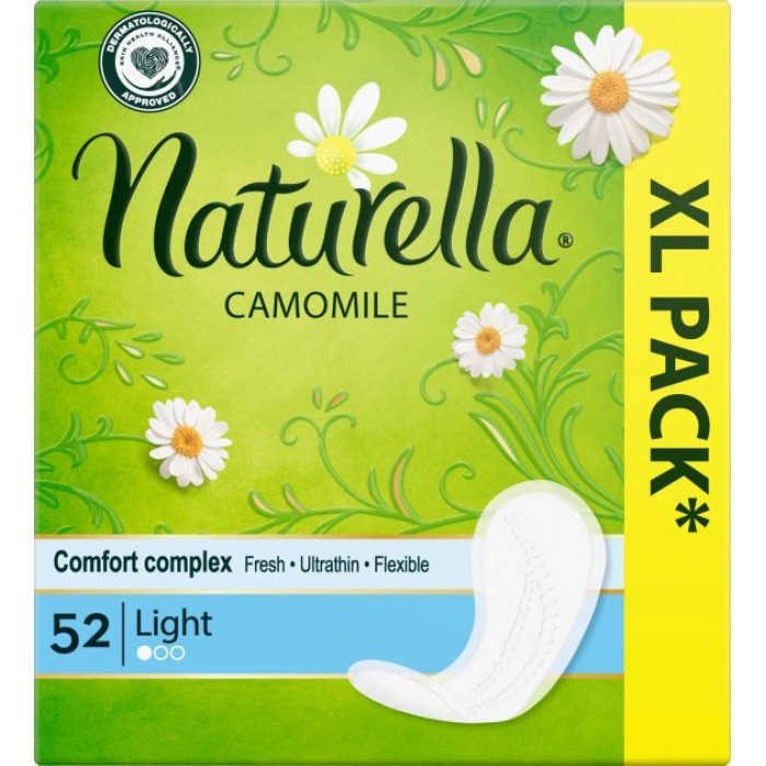 Щоденні прокладки Naturella Camomile Light XL Pack, 52 шт