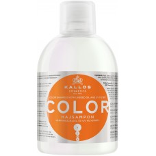 Шампунь Kallos Cosmetics Color з олією льону та УФ фільтром, 1000 мл