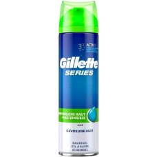 Гель для гоління Gillette Series Sensitive для чутливої шкіри, 200 мл