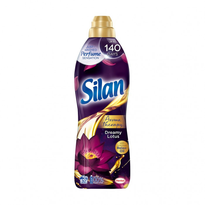 Кондиціонер для білизни Silan Ароматерапія Dreamy Lotus 32 цикли прання, 800 мл