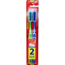 Зубна щітка Colgate Double Action, середньої жорсткості, 2 шт