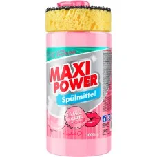 Засіб для миття посуду Maxi Power Bubble Gum, 1000 мл