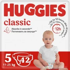 Підгузки Huggies Classic 5 Jumbo 42 шт