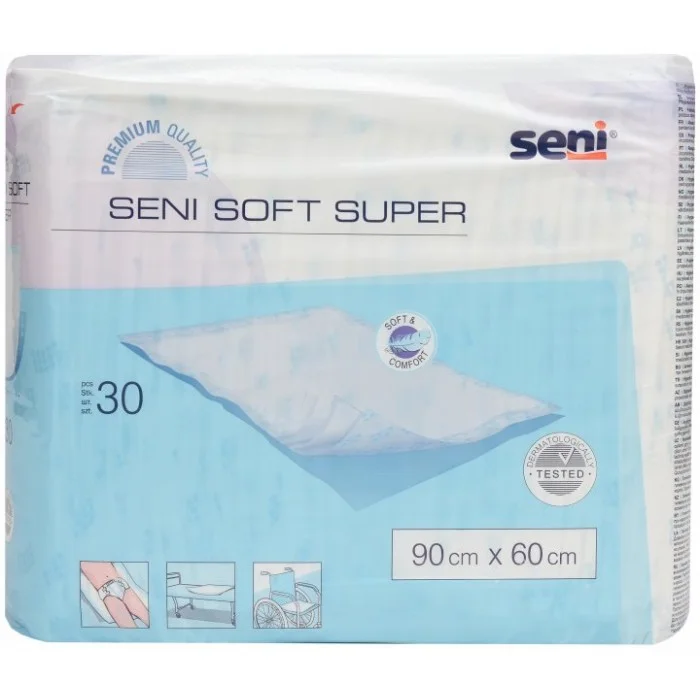Пелюшки для немовлят Seni Soft Super 60х90 см 30 шт