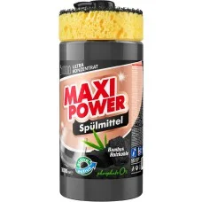 Засіб для миття посуду Maxi Power Чорне вугілля, 1000 мл