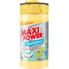 Засіб для миття посуду Maxi Power Банан, 1000 мл