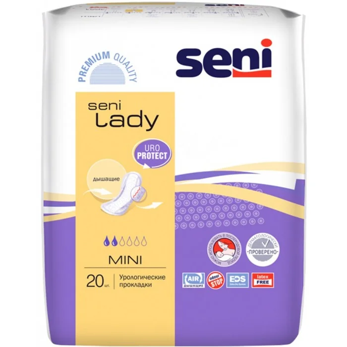 Урологічні прокладки Seni Lady Mini, 20 шт