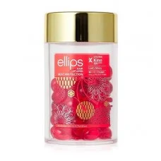Вітаміни для волосся Ellips М'якість Сакури Lady Shiny з екстрактом вишневого цвіту, 50 шт