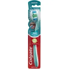 Зубна щітка Colgate 360 Whole Mouth Clean, середньої жорсткості