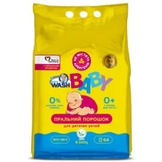 Порошок для прання "Doctor Wash Baby" з нейтральним ароматом 8500г