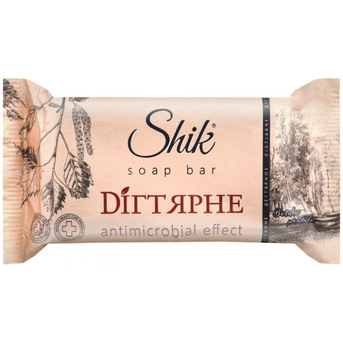 Туалетне мило Shik Дігтярне, 140 г