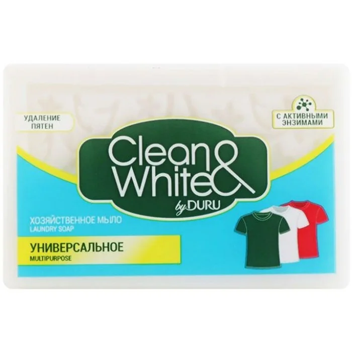 Господарське мило Duru Clean&White Універсальне, 120 г
