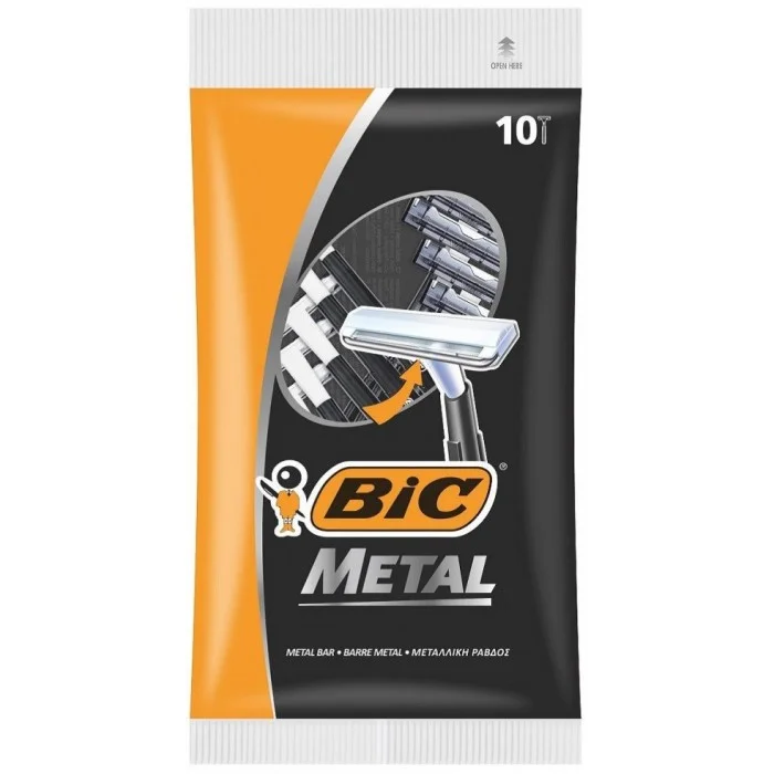 Одноразові бритви Bic Metal, 10 шт