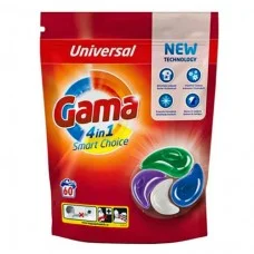 Gama капсули для прання 4в1 60шт 
