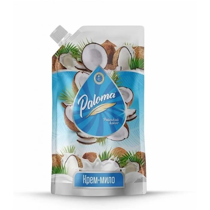 Рідке мило Paloma Райський кокос дой-пак, 500мл (PE51424)