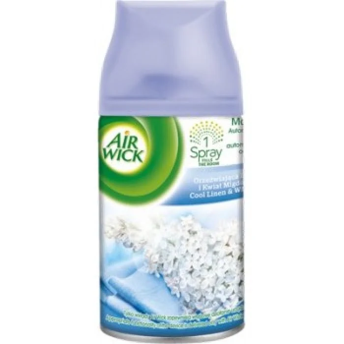 Змінний аерозольний балон до Air Wick Freshmatic Свіжий льон і біла лілія, 250 мл (4002448054634)