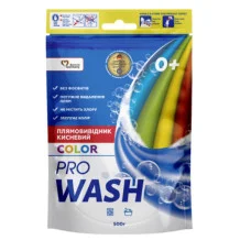 Засіб для видалення плям Pro Wash Color Кисневе 500 г 