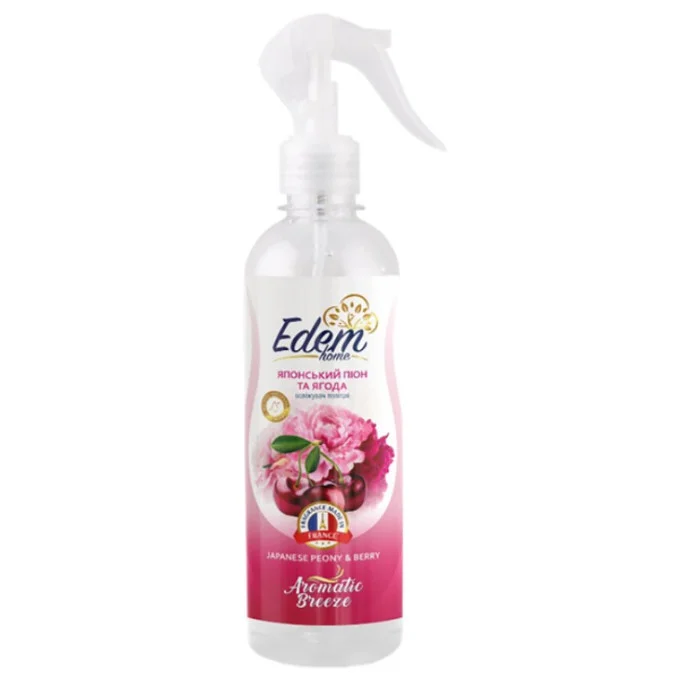 Освіжувач повітря Edem Home Aromatic Breeze Японська півонія та ягода 420 мл