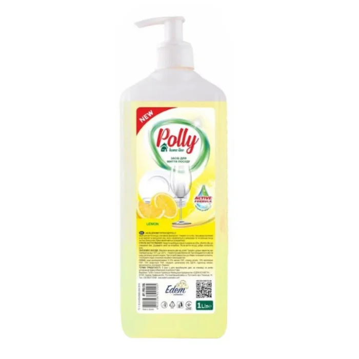 Засіб для миття посуду Polly Lemon 1 л