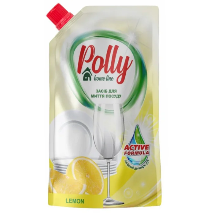 Засіб для миття посуду Polly Lemon 500 мл