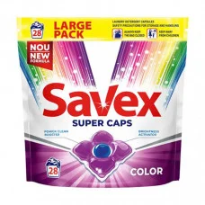 Капсули для прання Savex Super Caps Color, 28 циклів прання, 28 шт
