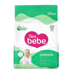 Дитячий пральний порошок Teo Bebe Gentle & Clean Aloe 2.25 кг