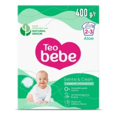 Пральний порошок Teo Bebe Cotton Soft з алое, автомат, 400 г