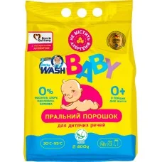 Порошок для прання "Doctor Wash Baby" з нейтральним ароматом  2400г
