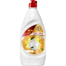 Концентрована рідина для миття посуду GALAX "Лимон" 480г.