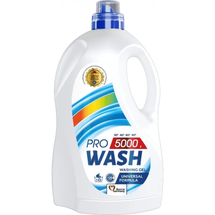 Гель для прання  універсальний PRO WASH 5000г