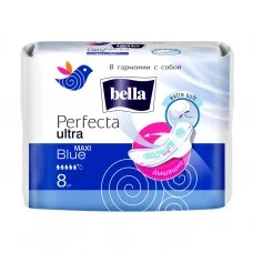 Гігієнічні прокладки для критичних днів Bella Perfecta Ultra Maxi Blue, 8 шт