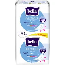 Гігієнічні прокладки для критичних днів Bella perfecta Ultra Blue, 20 шт