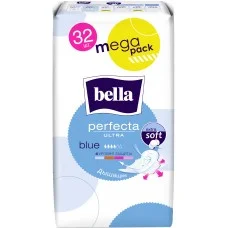 Гігієнічні прокладки для критичних днів Bella perfecta Ultra Blue, 32 шт