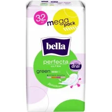 Гігієнічні прокладки для критичних днів Bella Perfecta Ultra Green, 32 шт