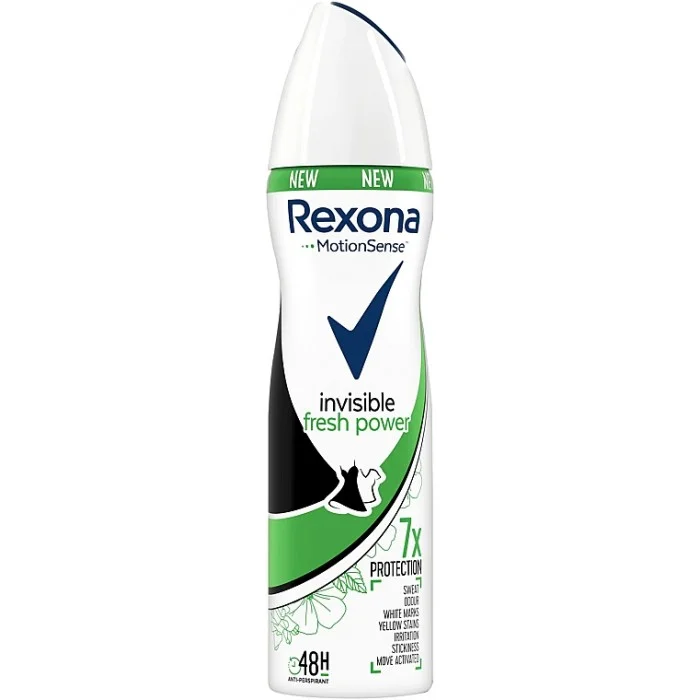 Антиперспірант Rexona MotionSense Invisible Fresh Power, 150 мл