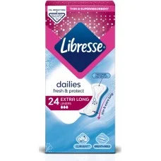 Щоденні прокладки Libresse Daily Fresh Extra Long, 24 шт