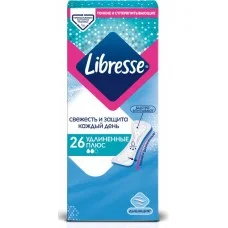 Щоденні прокладки Libresse Daily Fresh Long Plus, 26 шт