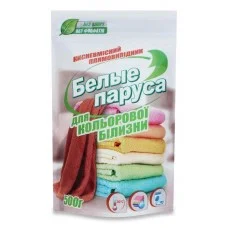 Кисневмісний засіб для виведення плям Білі паруса для кольорової білизни, 500 мл