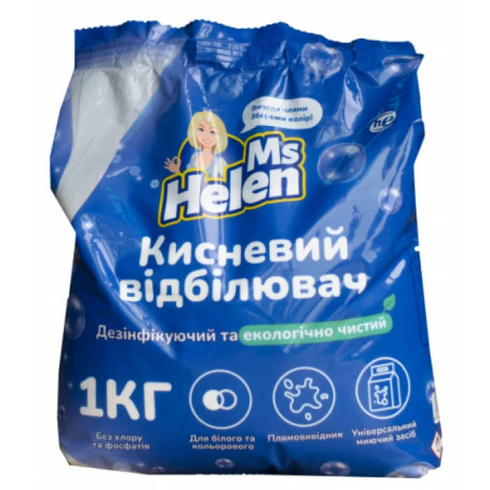 Кисневий відбілювач Ms. Helen для білого, 1 кг