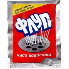 Засіб для чистки труб Flup гаряча вода, 80 г