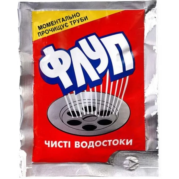 Засіб для чистки труб Flup гаряча вода, 80 г