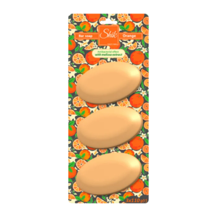 Туалетне мило Shik Orange, 3*110 г (планшет)