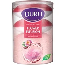 Мило Duru Fresh Sensations Квітковий настій, 4*100 г