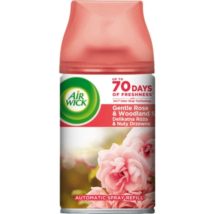 Змінний балон Air Wick Freshmatic Ніжна троянда та деревні ноти, 250 мл